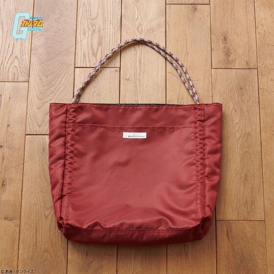 PRE-ORDER : ONOFFYFREE×Mobile Suit Gundam Embroidery Bag Char Aznable