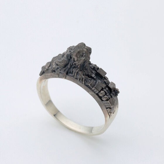 PRE-ORDER : Godzilla Hedorah Silver Ring