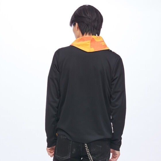 PRE-ORDER : Bakuage Sentai Boonboomger x h.NAOTO Bun Orange/Genba Bureki High Neck T-shirt