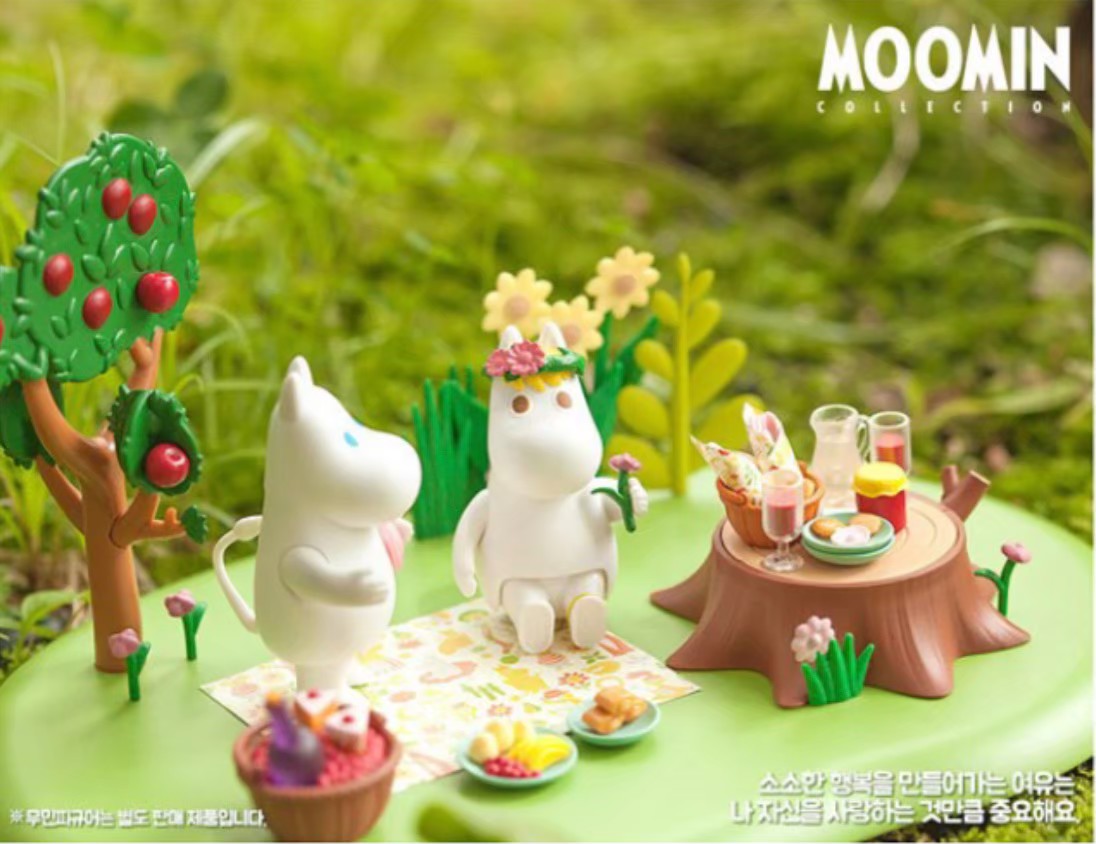 ฟิกเกอร์ Moomin Collection Vol.1-5 by Academy Hobby Model Kits