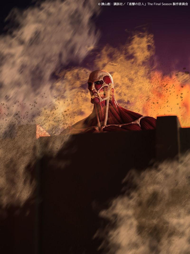 Pre-order : Mega Sofvi Attack on Titan Colossal Titan by Kaiyodo