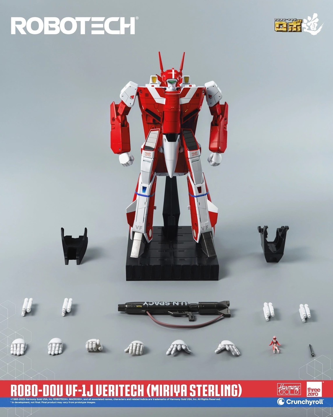 Pre-order : ROBOTECH ROBO-DOU ROBOTECH VF-1J Veritech (Miriya Sterling) by Threezero