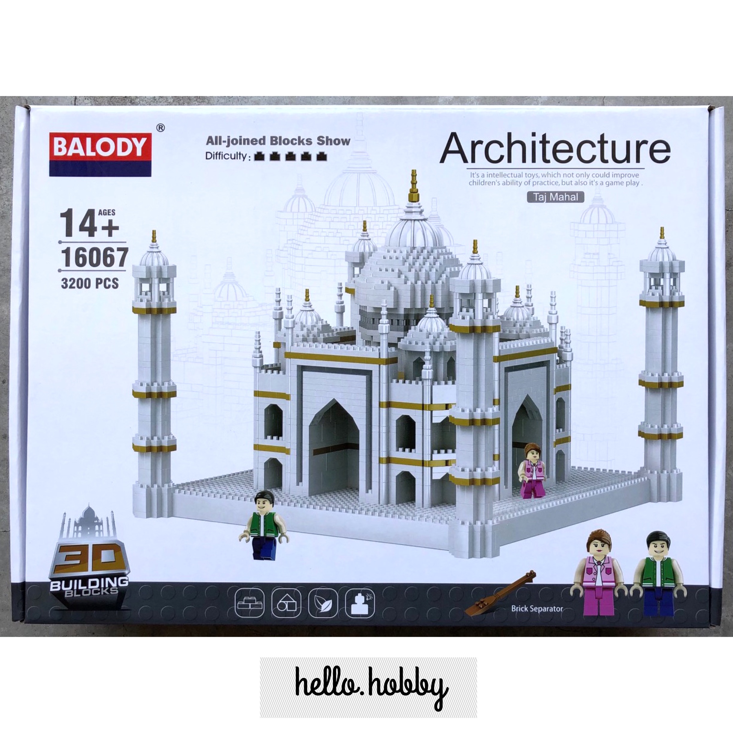 Balody 16067 Taj Mahal 3200pcs