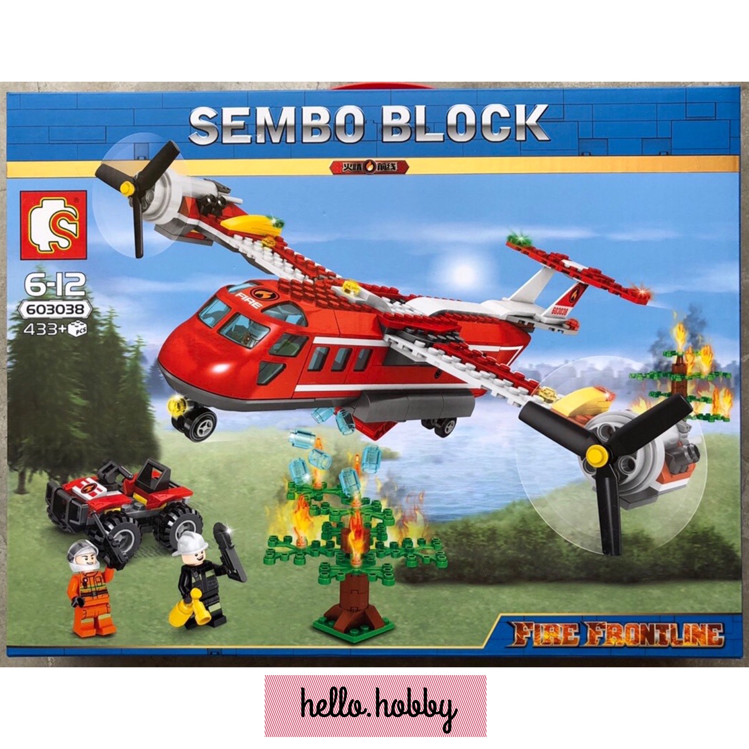 Sembo Block - 603038 Fire Frontline 433pcs
