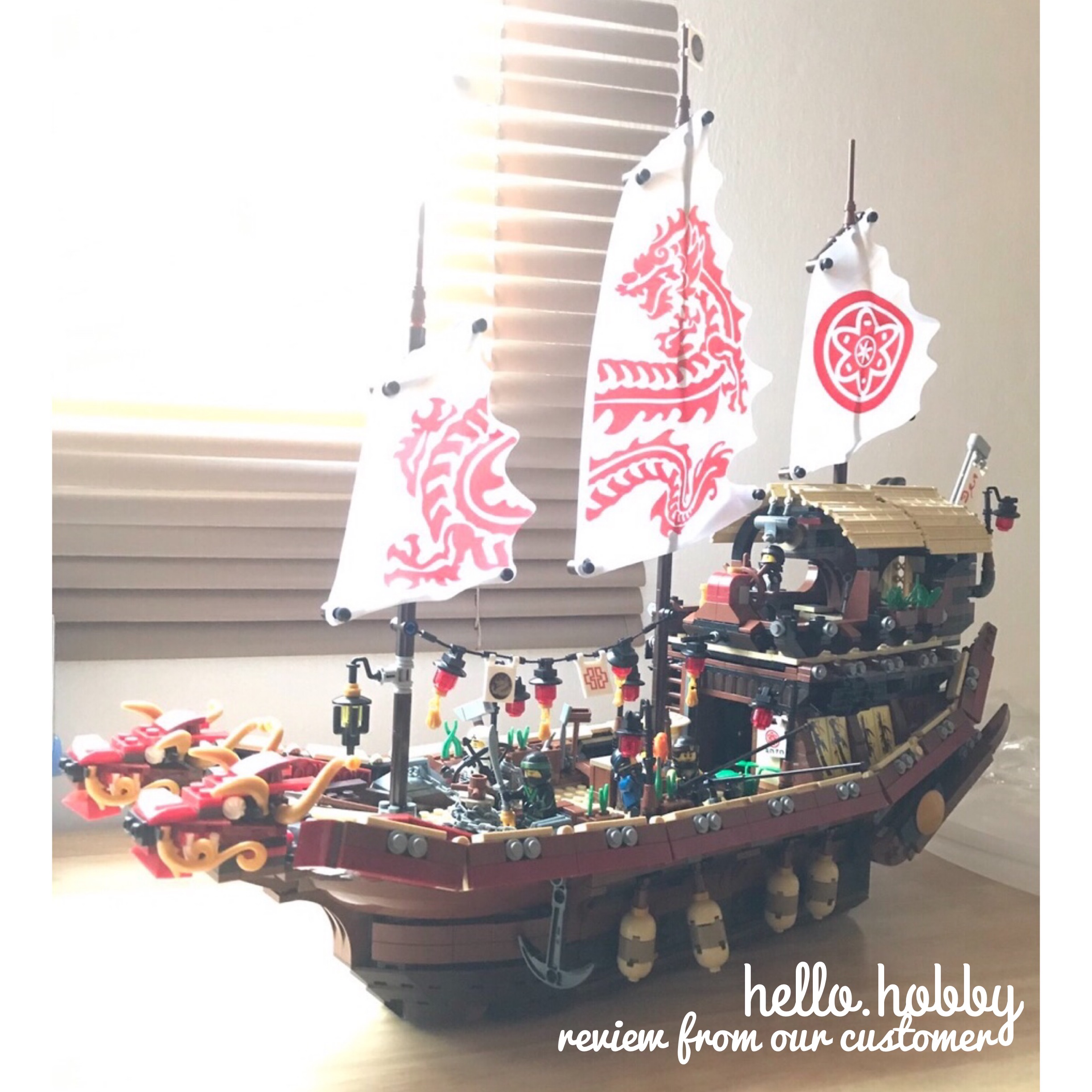 Lepin 06057 Ninjago The Movie : Destiny Bounty 2,345pcs