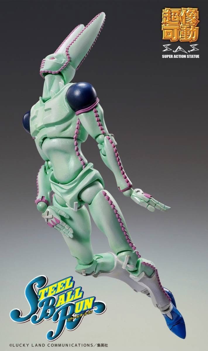 Pre-order : Super Action Statue JoJo's Bizarre Adventure Part.VII Steel Ball Run D4C Second by Medicos