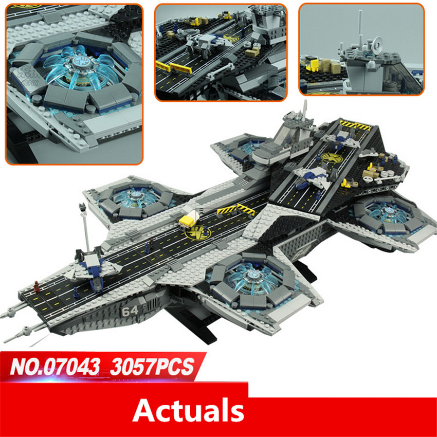 Lepin 07043 The SHIELD Helicarrier 3057pcs
