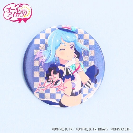 PRE-ORDER : Big Hologram Badge All Aikatsu! Collection