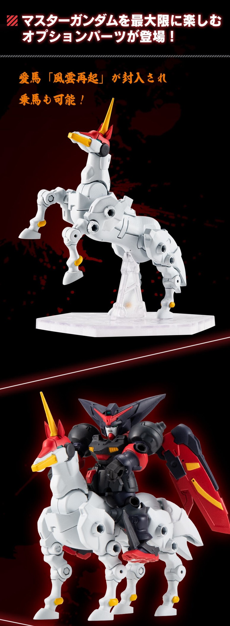 PRE-ORDER : Mobile Suit Gundam Mobile Suit Ensemble Master Gundam Option Set