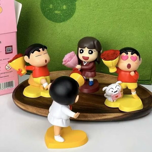 Crayon Shinchan - The World of Flowers Series by Bestine