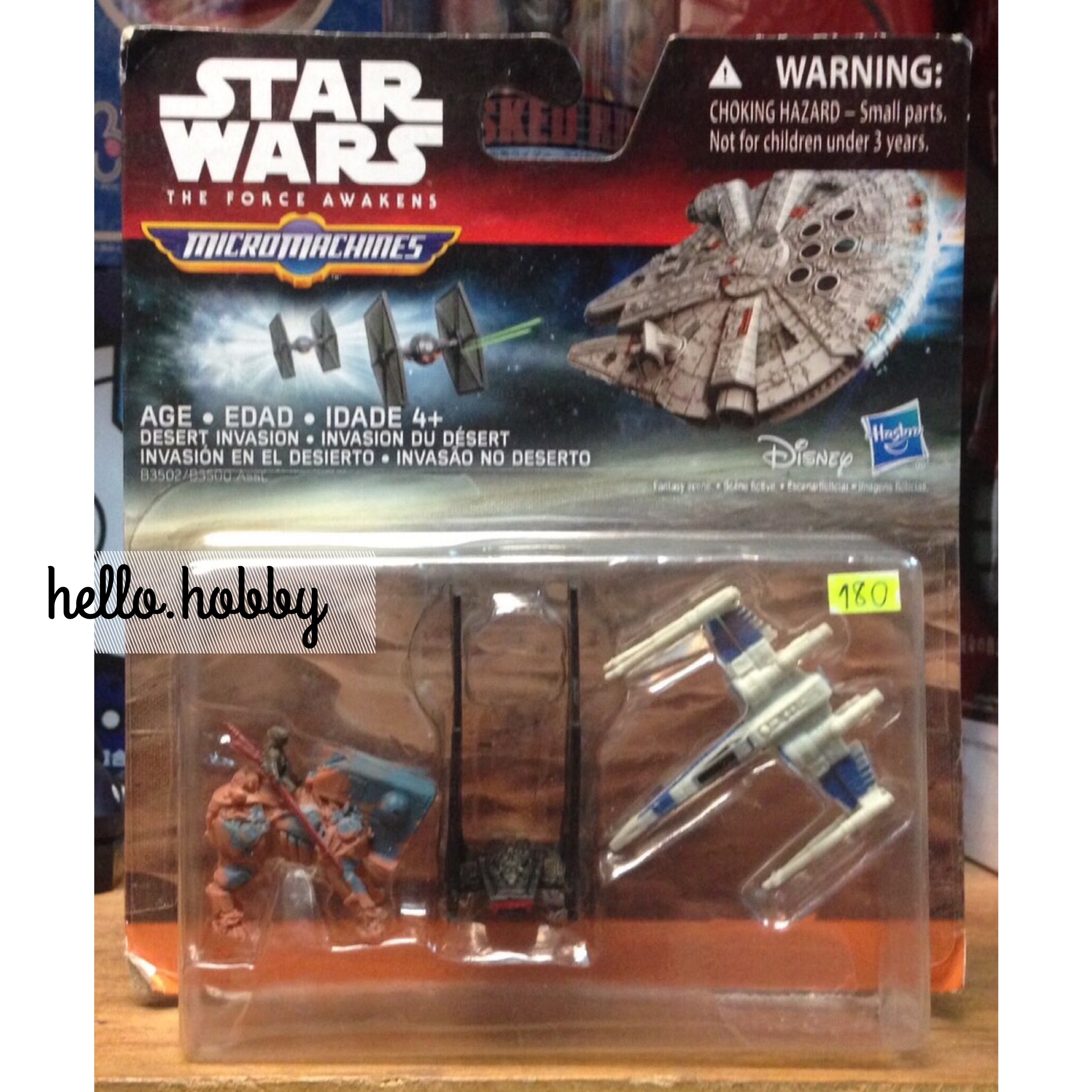 STAR WARS The Force Awaken Micro Machines 3-Pack Desert Invasion by Hasbro