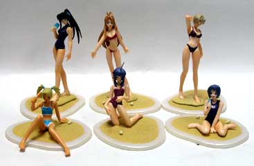 Story Image Figure Love Hina Again by Yamato (Set of 6)