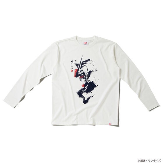 PRE-ORDER : STRICT-G JAPAN "Mobile Suit Gundam" Brush Painting Long Sleeve T-shirt