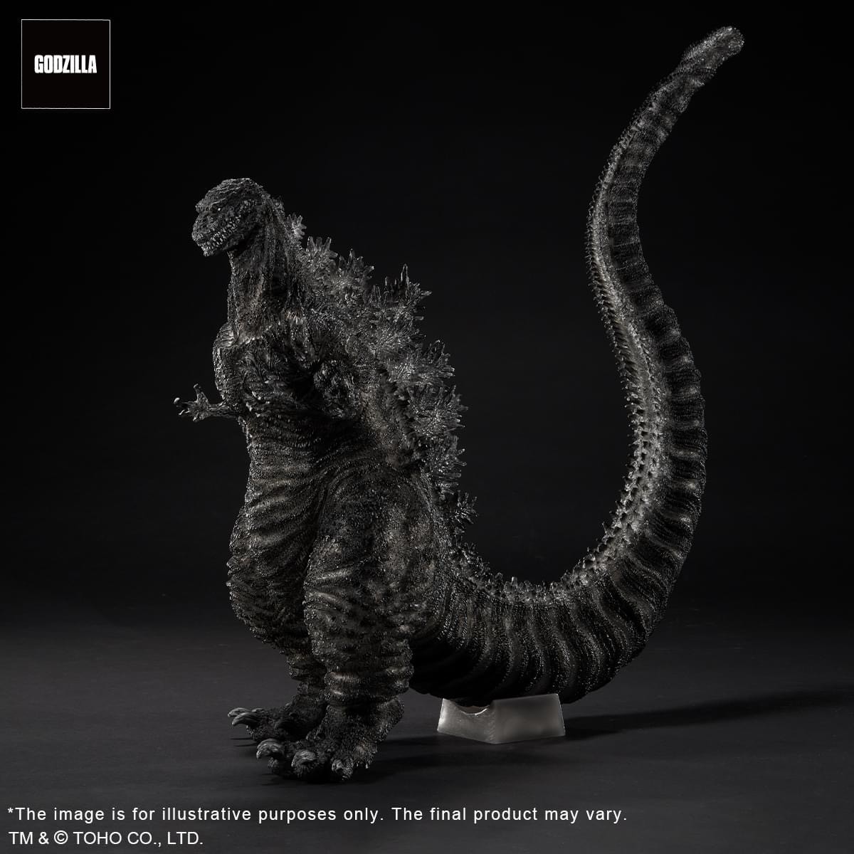 Pre-order : X-Plus Toho 30cm Series Yuji Sakai Modeling Collection Godzilla (2016) 4th Form Orthochromatic ver. by PLEX