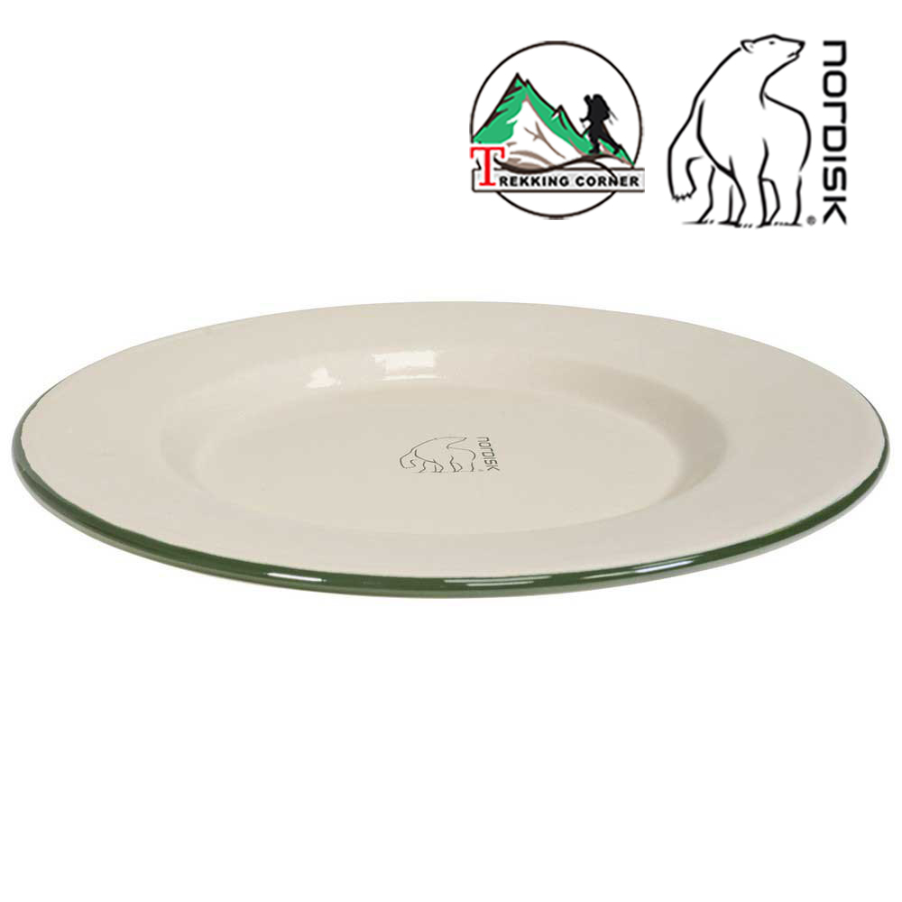 Nordisk Madam Blå Plate ø24cm Cream