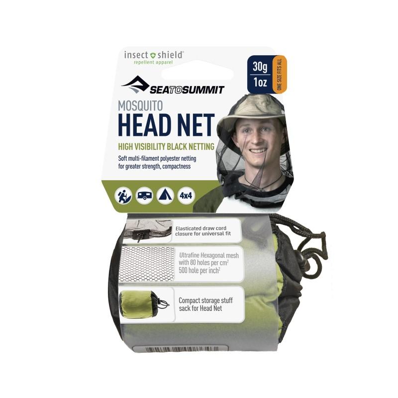 Seato Summit MOSQUTO HEADNET Black