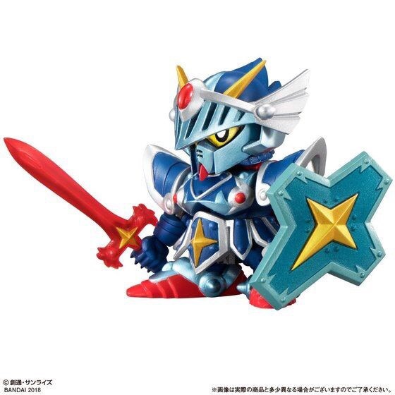 PRE-ORDER : Mobile Suit Gundam Gashapon Senshi Forte -EX05 - Full Armor Knight Gundam & Monster Black Dragon