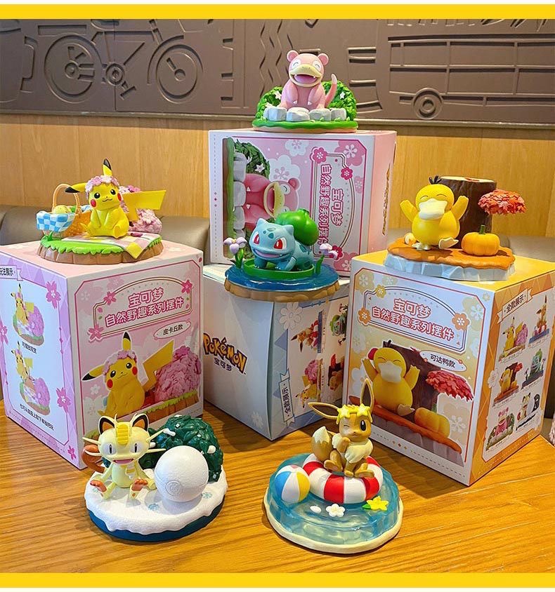 Pokemon - Natural Wildlife Miniature Scenery Series by Langbowang