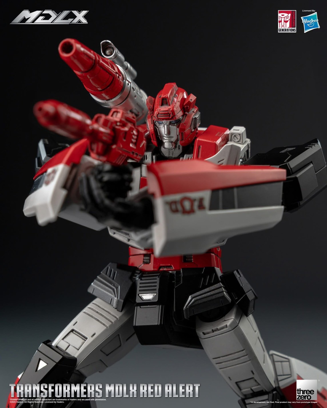 Pre-order : Transformers MDLX Red Alert by Threezero
