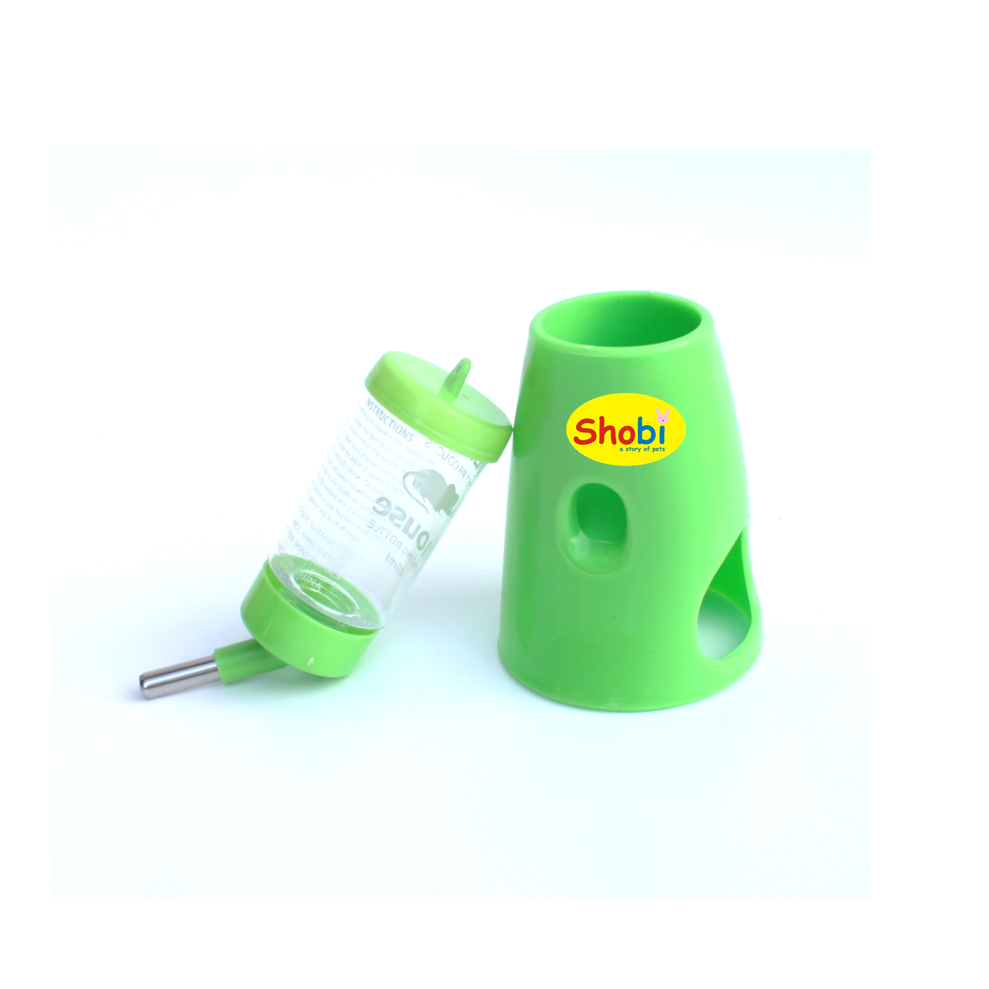 ขวดน้ำหนูพร้อมฐาน