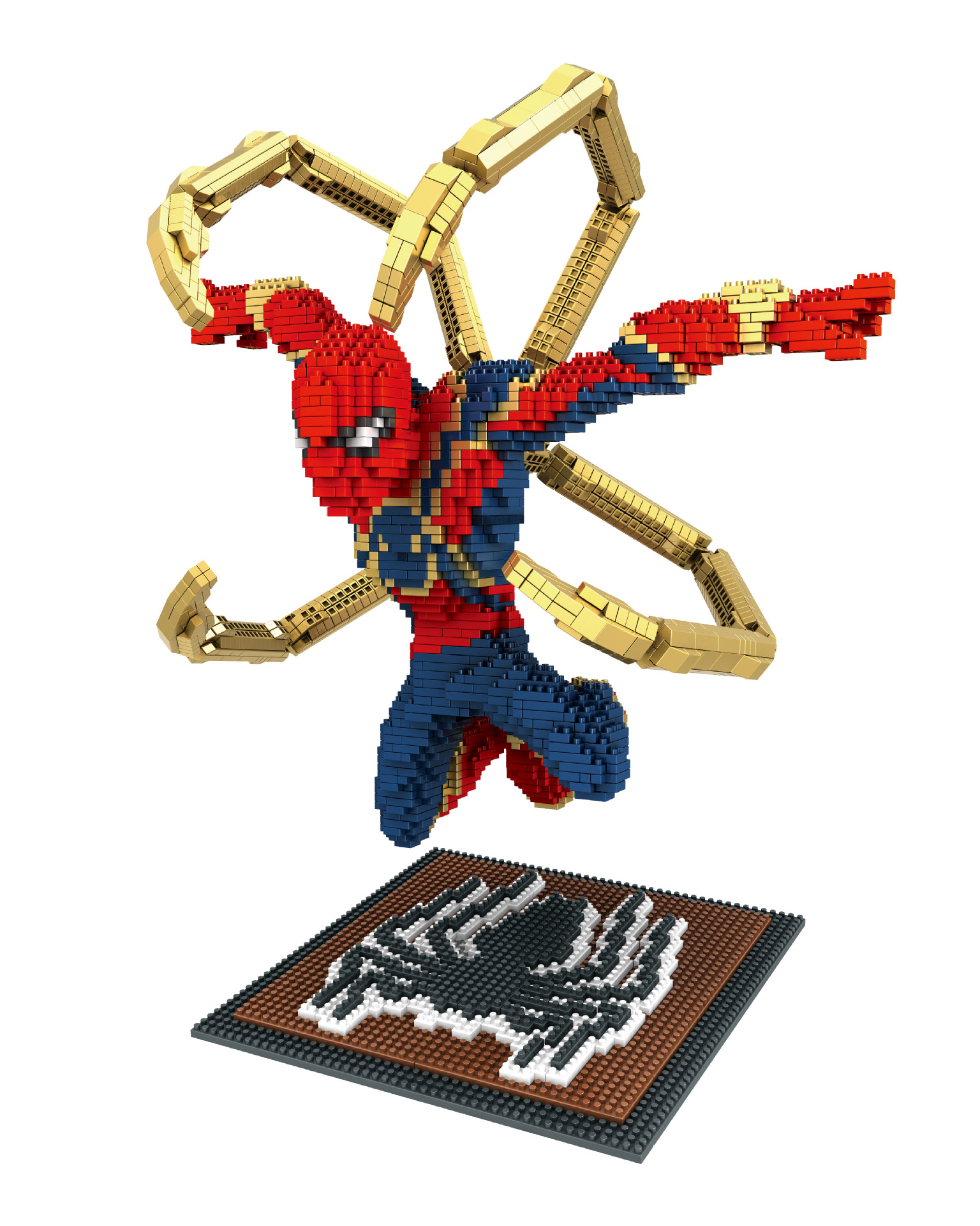 Building Block 8831-4 Spiderman 3380pcs