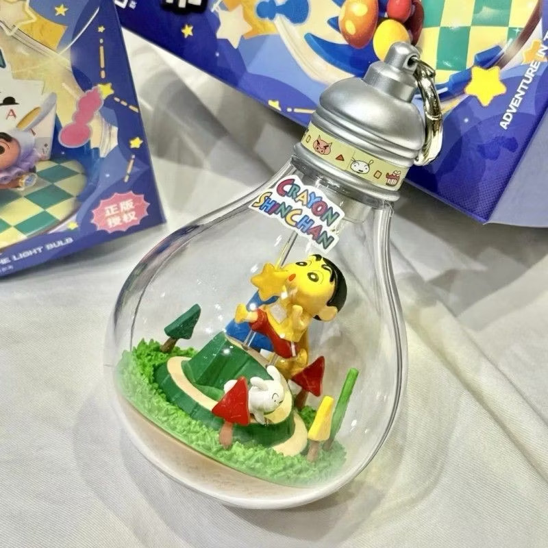 โมเดลได้ 1 ตัว - Crayon Shinchan - Adventure in The Light Bulb Series by Lianyu (มีไฟ)