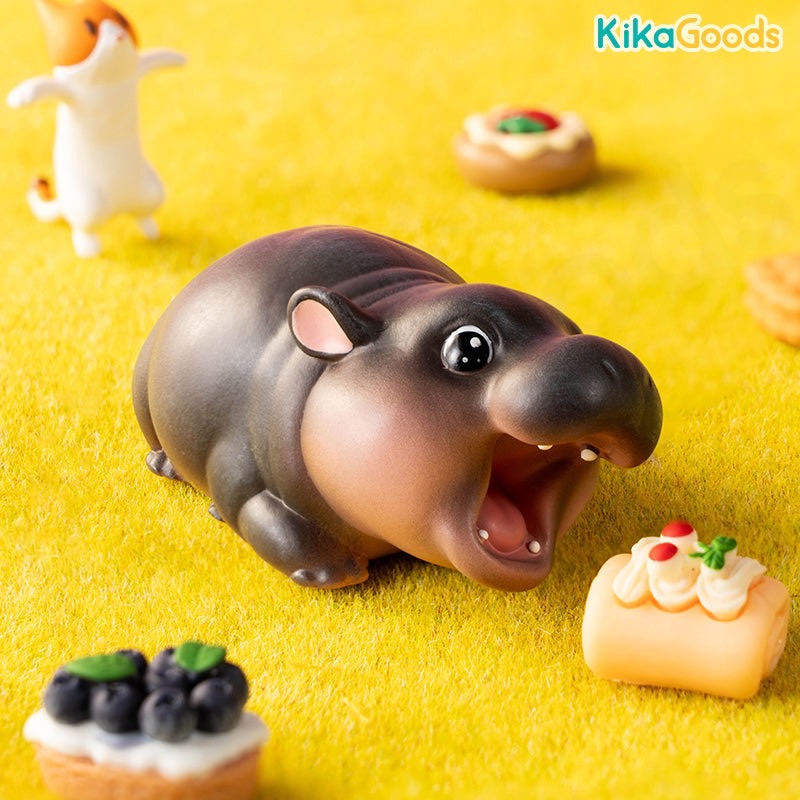 โมเดลหมูเด้ง ได้ 1ตัว - Thailand Moodeng Series by Animal Heavenly Body