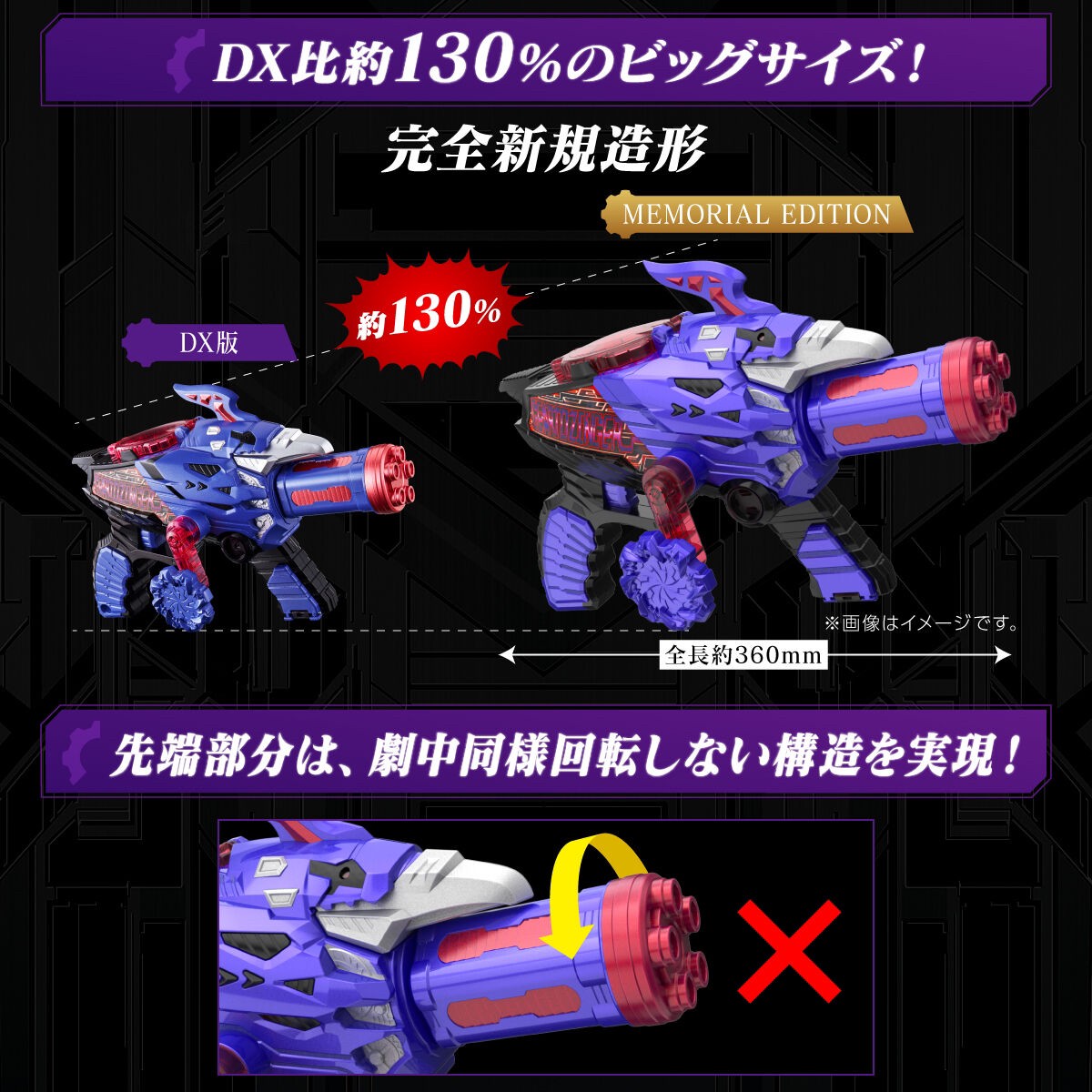 PRE-ORDER : Kikai Sentai Zenkaiger DX Geartozinger -MEMORIAL EDITION-