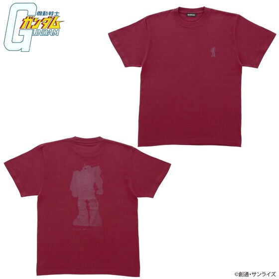 PRE-ORDER : Mobile Suit Gundam Silhouette Design Series T-shirt