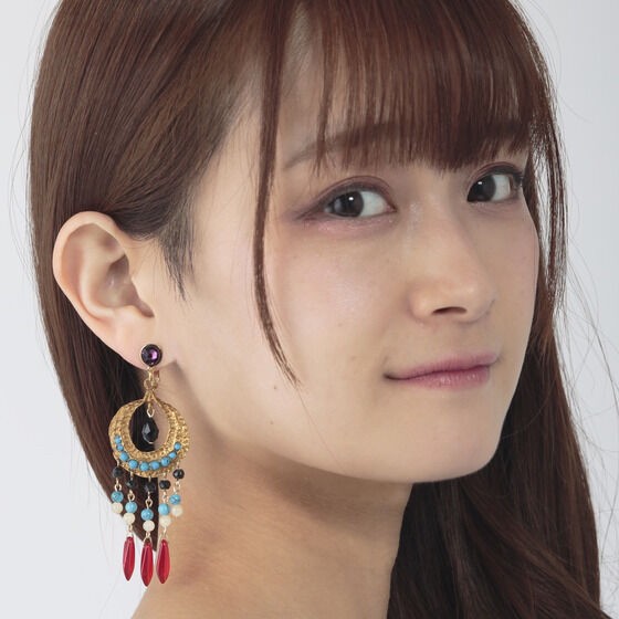 PRE-ORDER : Ohsama Sentai King-Ohger Jeremie Brasieri Earrings / Pierce (One ear)