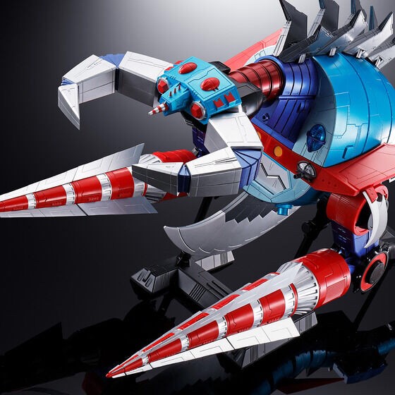 PRE-ORDER : Soul of Chogokin GX-100X GAIKING & DAIKUMARYU POWER UP OPTION SET