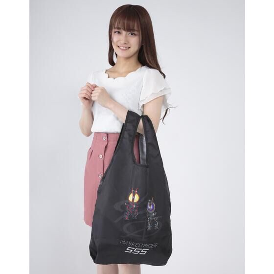 PRE-ORDER : Kamen Rider 555 Deformed Foldable Tote Bag (Medium)