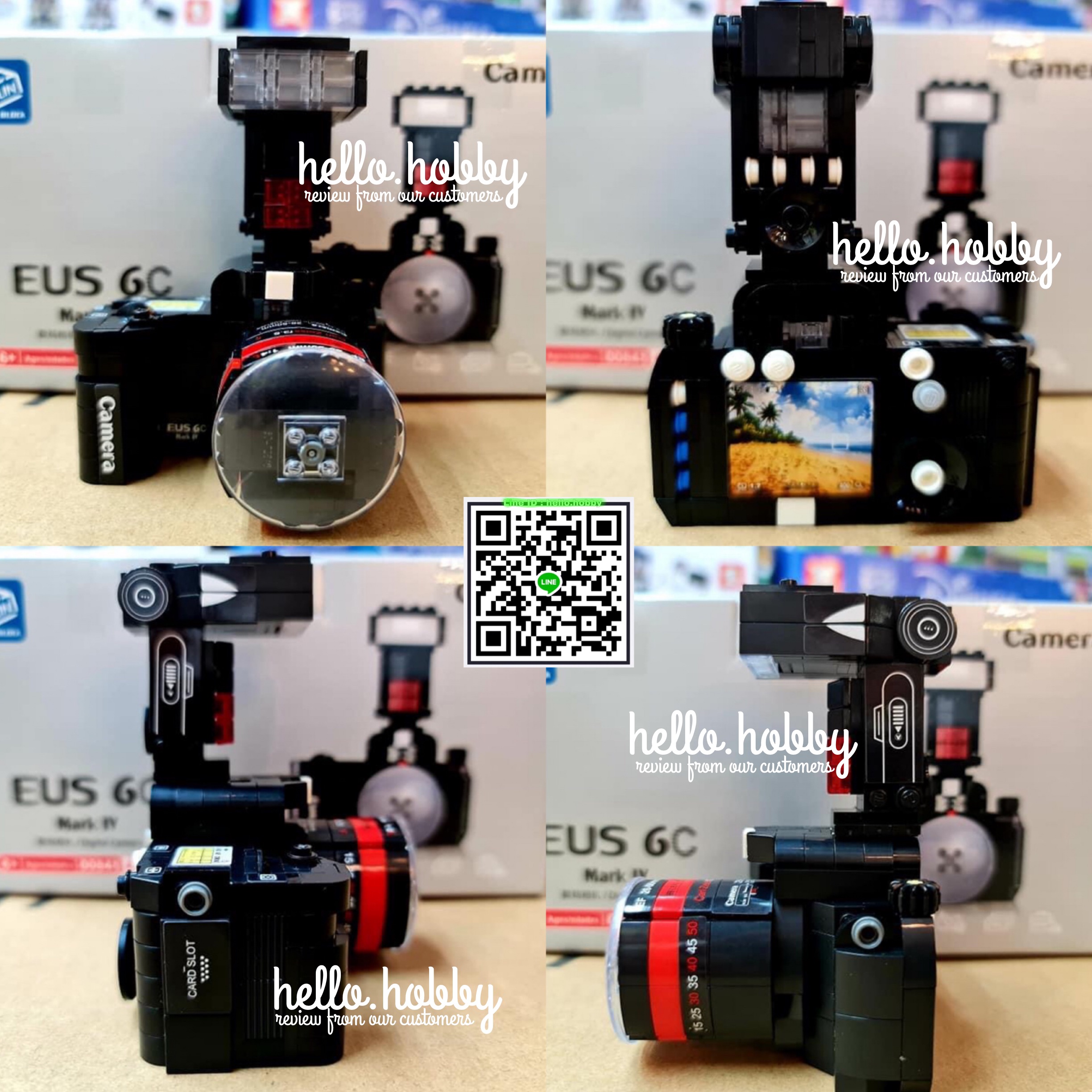 Lin 07 Block 00845 Canon 407pcs