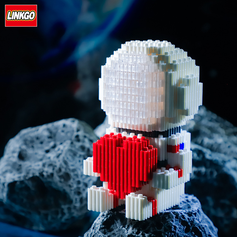 Linkgo 68317-68320 Astronaut ชุดนักบินอวกาศ