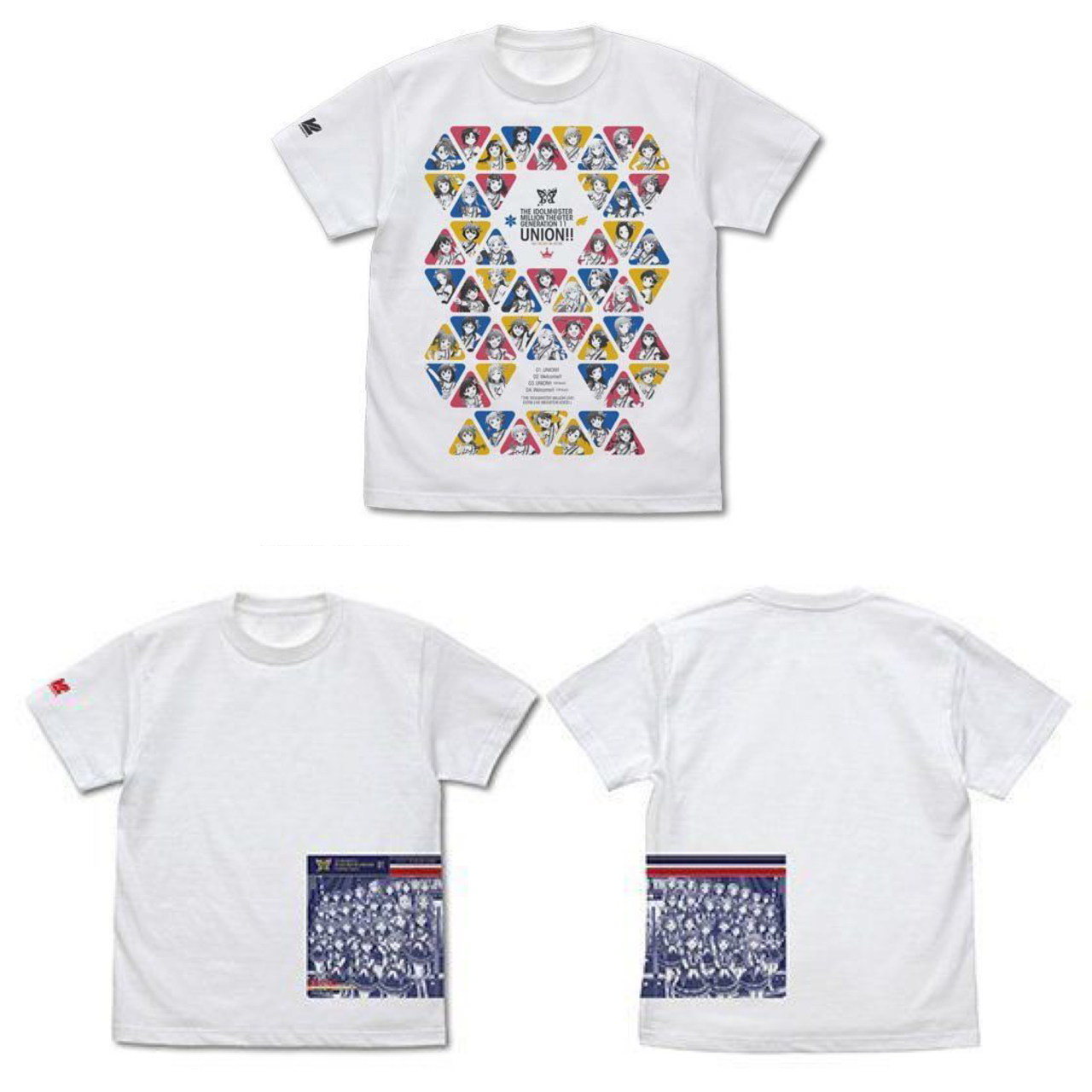 PRE-ORDER : VIDESTA Idol Master Million Live! CD T-shirt