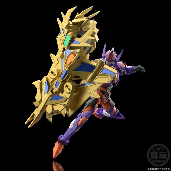 PRE-ORDER : SMP [SHOKUGAN MODELING PROJECT] SSSS.DYNAZENON GridKnight & Goldburn Set