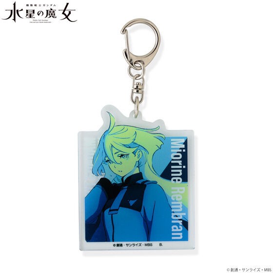 PRE-ORDER : Mobile Suit Gundam: The Witch from Mercury Character Design Acrylic Keychain