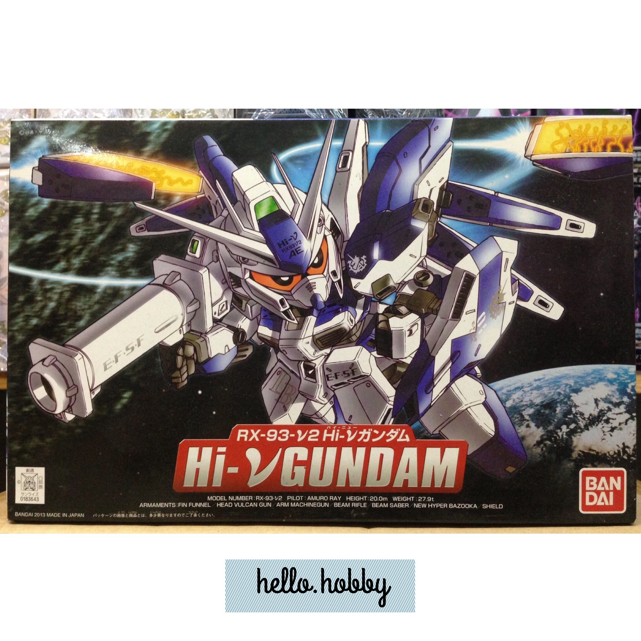 SD BB384 Hi-Nu Gundam by Bandai