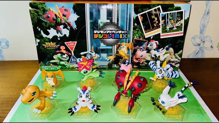 Digimon Adventure Digicolle! MIX Set With Limited Benefits by Premium Bandai (Limited มีกล่องน้ำตาล)