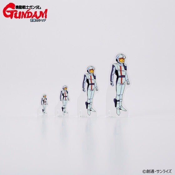 PRE-ORDER : Mobile Suit Gundam: Char's Counterattack Miniature Acrylic Series Acrylic Stand (4 types)
