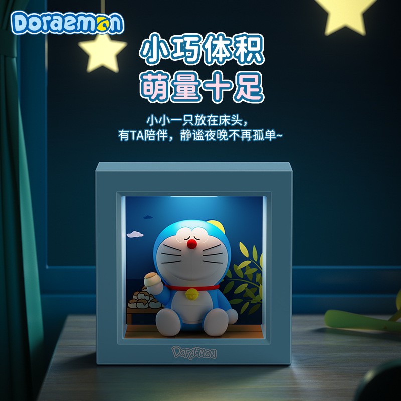โคมไฟ โดเรม่อน ลิขสิทธิ์แท้ Doraemon Mini Photo Frame Night Light