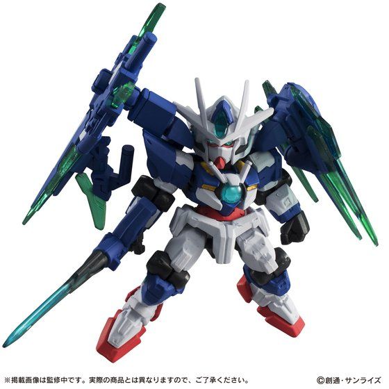 $ Mobile Suit Gundam MOBILE SUIT ENSEMBLE EX06A 00 Qan[T] Full Saber + EX06B 00 XN Raiser (PB)