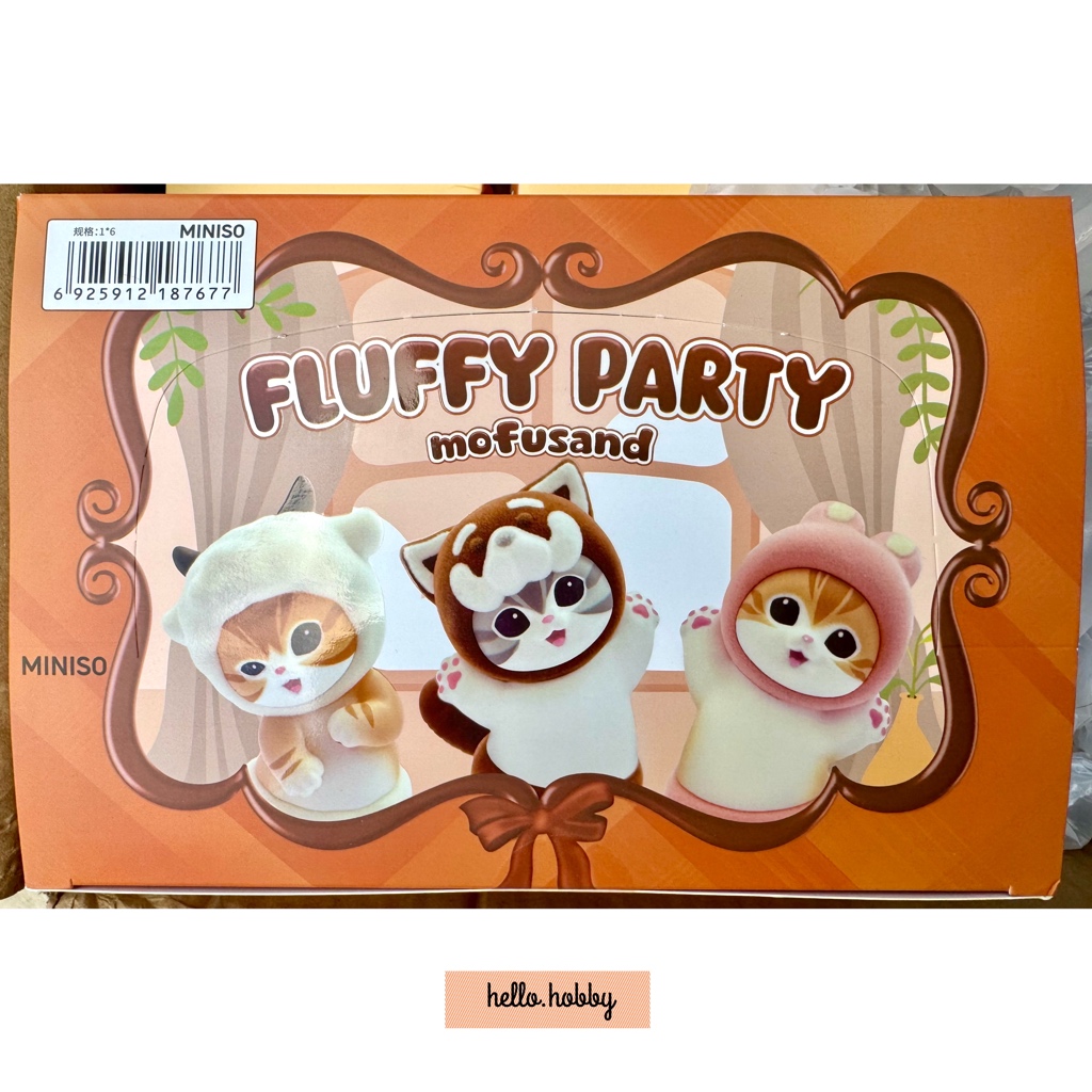 Mofusand Fluffy Party Series by Miniso