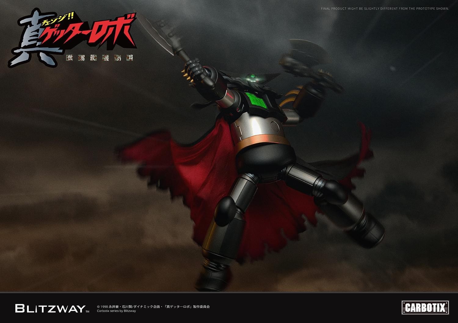 CARBOTIX - Black Getter by Blitzway (มีกล่องน้ำตาล)