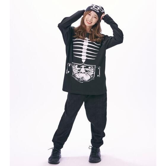 PRE-ORDER : Kamen Rider Shocker Style Long Sleeve T-shirt