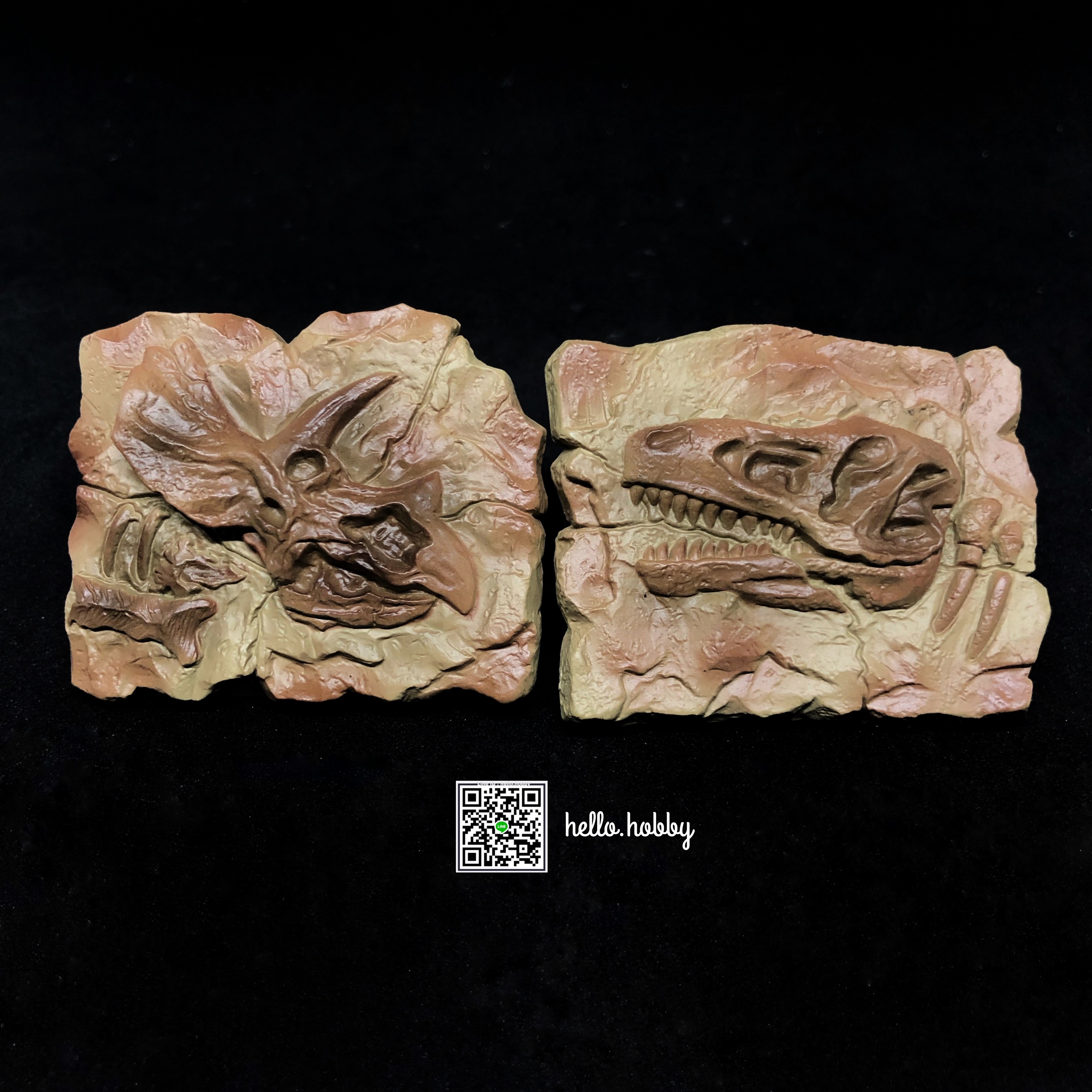 The Dinosaur Gallery vol. 2 Gashapon by Bandai (Set of 8)