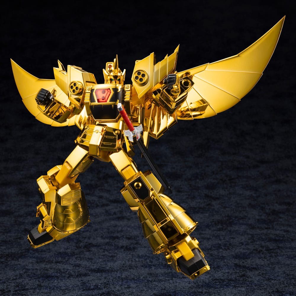 Pre-order : *Kotobukiya Shop Limited* Great Goldran Gold Plated Ver. Plastic Model Kit by Kotobukiya