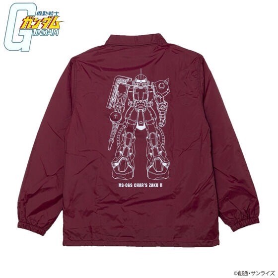PRE-ORDER : Mobile Suit Gundam Line Art Series Coach Jacket