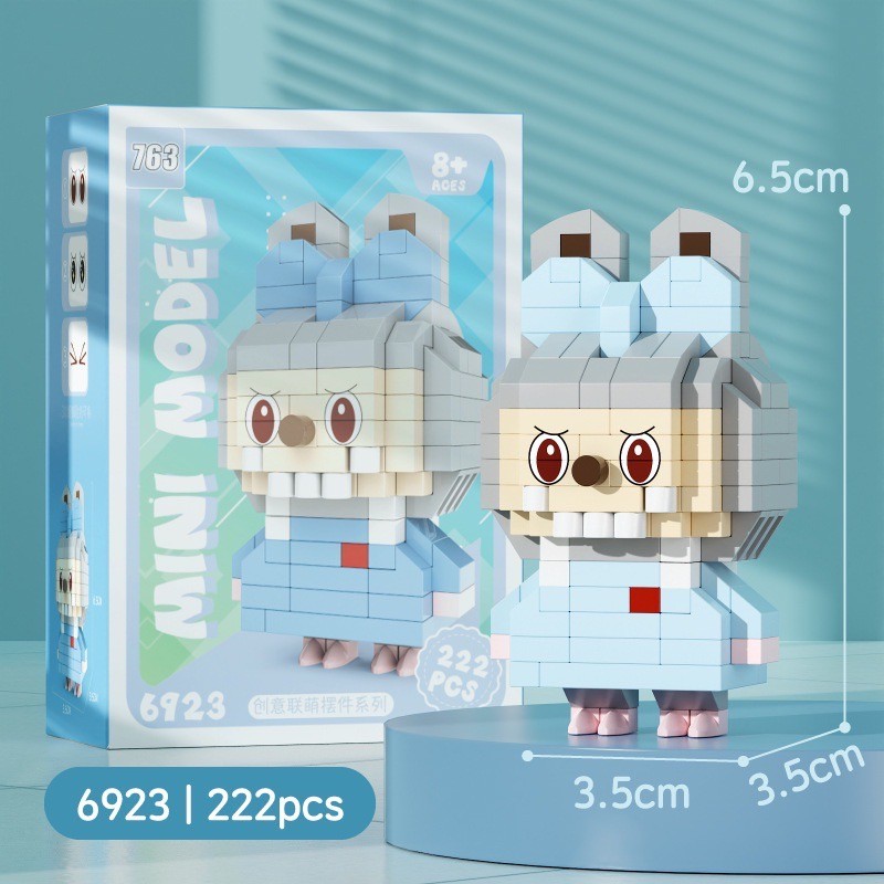 Mini Model 6921-6928 Labubu Cosplay