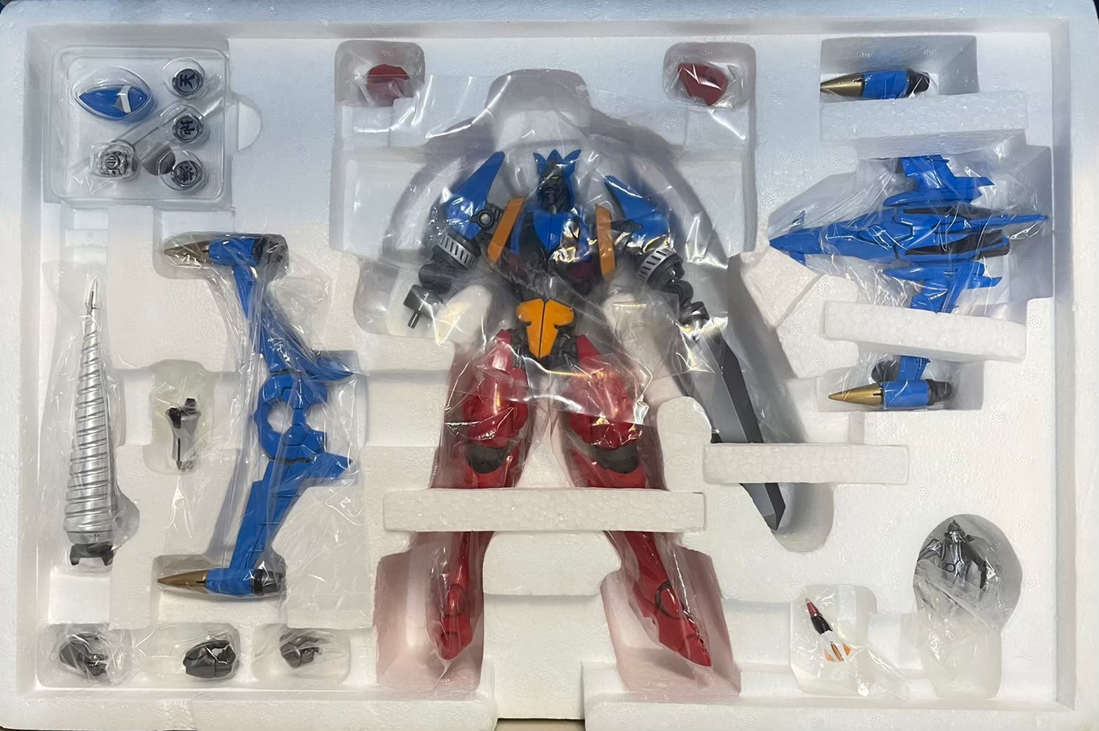 Fewture EX Getter Robot G Getter Dragon / Getter Poseidon / Getter Liger (มือสอง มีรอย)
